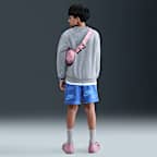 Shorts de French Terry para niños talla grande Nike Sportswear Club