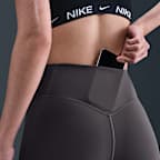 Nike Universa Women's High-Waisted Full-Length Leggings with No Front Seam