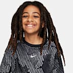 Nike Multi Older Kids' (Boys') Dri-FIT Short-Sleeve Top