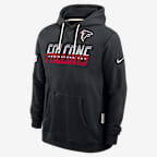 Atlanta Falcons Sideline Standard Issue Men's Nike Dri-FIT NFL Pullover Hoodie - Black