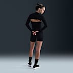 Top corto de manga larga Dri-FIT para mujer Nike Zenvy