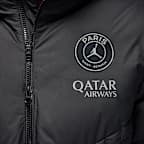 Paris Saint-Germain Strike Windrunner PrimaLoft® Fourth Men's Jordan Storm-FIT Football Hooded Jacket