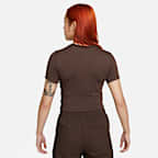 Nike Sportswear Essential Women's Slim-fit Crop T-Shirt