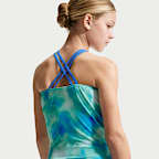 Nike Swim Big Kids' (Girls') Spiderback Tankini Set