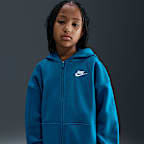 Nike Sportswear Club Fleece Big Kids' Oversized Full-Zip Hoodie