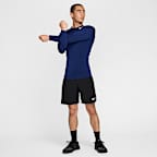 Nike Pro Men's Dri-FIT Fitness Mock-Neck Long-Sleeve Top