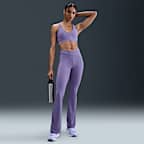 Bra deportivo de baja sujeción con almohadillas para mujer Nike Zenvy Rib