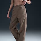 나이키 스포츠웨어 에브리씽 우븐 여성 미드라이즈 오픈 헴 팬츠