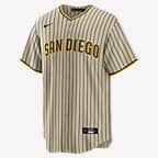 MLB San Diego Padres (Fernando Tatis Jr.) Men's Replica Baseball Jersey - Tan/Beige