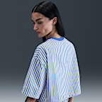 Nike Sportswear Chill Poplin Women's Striped Boxy Top
