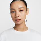 Nike Sportswear Phoenix Fleece Women's Short-Sleeve Cropped French Terry Top