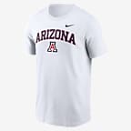 Arizona Wildcats Blitz Men's Nike College T-Shirt - White