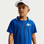 Nike Sportswear Little Kids' Victory Lap 2-Piece Mesh Shorts Set