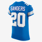 Barry Sanders Detroit Lions Men's Nike Dri-FIT NFL Elite Football Jersey