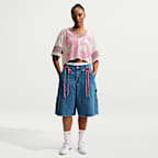 Jersey oversized cropped para mujer Nike Sportswear