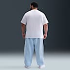 Pánské flísové kalhoty Nike Solo Swoosh s manžetami