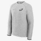 Philadelphia Eagles Tech Fleece Men's Nike NFL Pullover Crew