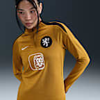 Hollandia Strike Nike Dri-FIT női melegítőfelső futballhoz