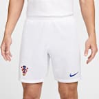 Kroatien 2024/25 Stadium Home/Away Nike Replica Dri-FIT Fußballshorts für Herren