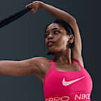 Bra deportivo de baja sujeción sin almohadilla para mujer Nike Pro