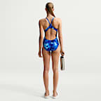Traje de baño de una pieza con espalda deportiva para mujer Nike Swim