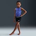 Leotardo con Swoosh repetido Nike Gymnastics