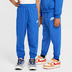 Conjunto de dos piezas de sudadera con gorro para niños talla pequeña Nike Full-Zip Club Set