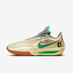 Alabaster/Green Shock/Gum Medium Brown/Clay Green