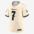 Brian Thomas Jr. Jacksonville Jaguars Rivalries Collection Men's Nike NFL Game Jersey - Natural