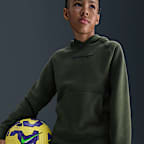 Paris Saint-Germain Air Nike Fotbollspullover med huva för ungdom