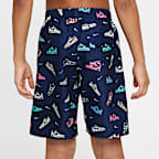 Nike Swim Breaker Big Kids' (Boys') 7" Brief-Lined Volley Short