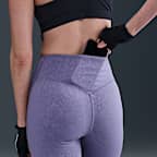 Nike Universa Women's High-Waisted 7/8 Leggings with No Front Seam