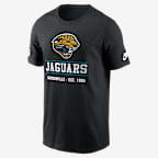 Jacksonville Jaguars Essential Men's Nike Dri-FIT NFL Long-Sleeve T-Shirt - Black