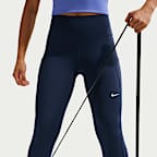 Leggings tiro alto de 7/8 con bolsillos para mujer Nike One
