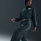 Pantalones deportivos de pierna recta para mujer Nike Sportswear Phoenix Fleece