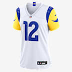 Puka Nacua Los Angeles Rams Women's Nike NFL Game Jersey - White