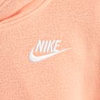 Sudadera con gorro sin cierre oversized para niños talla grande Nike Sportswear Club Fleece