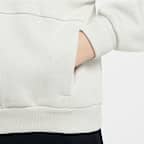 Nike SB Icon Fleece EasyOn Older Kids' Oversized Pullover Hoodie