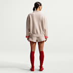 Nike Sportswear Fleece-Oberteil in Oversize mit Viertelreißverschluss für Damen