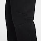 Pants de tejido Fleece con dobladillo abierto para hombre Nike Tech