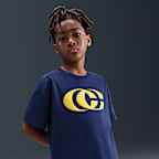 Playera de básquetbol Nike Max90 para niños Caitlin Clark