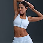 Nike Swoosh Front Zip Women's Medium-Support Padded Sports Bra