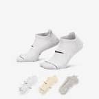Nike Everyday Elevated No-Show Socks (3 Pairs) - Multi-Colour