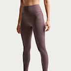 Nike Universa Women's High-Waisted 7/8 Leggings with No Front Seam