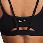 Nike Zenvy Strappy Bra deportivo de baja sujeción con almohadillas para mujer