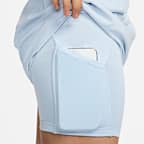 Nike Dri-FIT One Women's Mid-rise 8cm (approx.) 2-in-1 Shorts