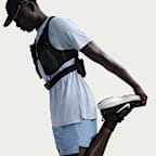 Calções de running forrados com slips de 18 cm Dri-FIT Nike Stride para homem