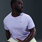 Playera de correr de manga corta Dri-FIT para hombre Nike Miler