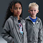 Nike Little Kids' Paneled Windbreaker - Gunsmoke
