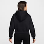 ナイキ フェニックス フリース ウィメンズ オーバーサイズド クロップド パーカー